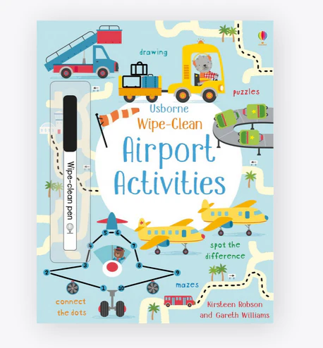 Wipe Clean Airport Activities