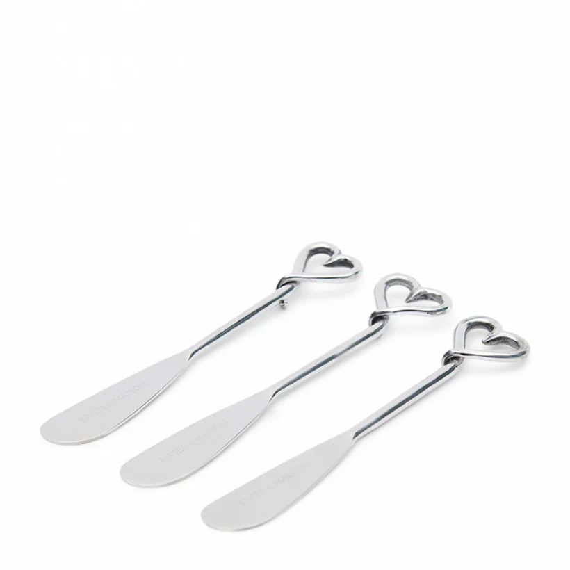 With Love.. Butter Knives 3pcs
