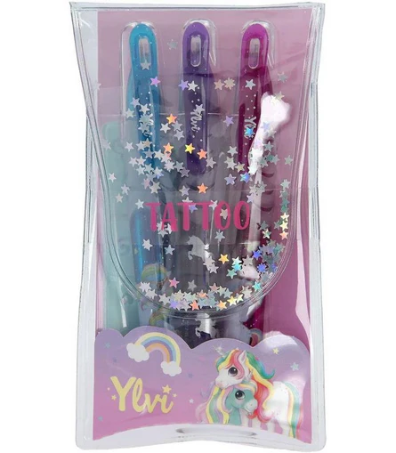 Ylvi Tattoo Glitter Gel Pens